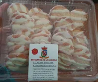 Palmeras hojaldre rayadas choco blanco