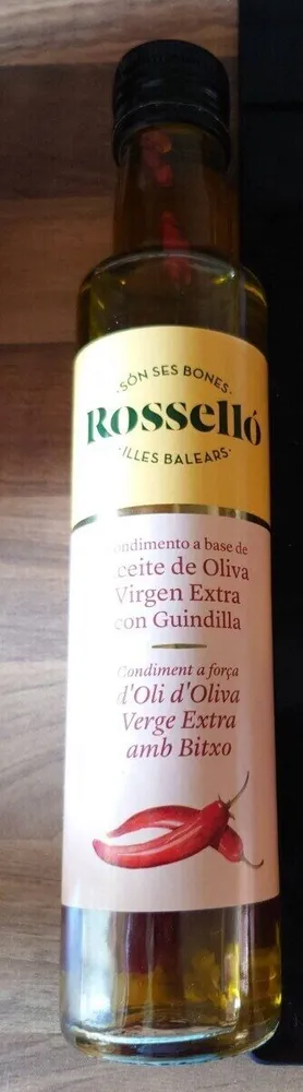 Aciete de Olivia Virgen Extra con Guindilla