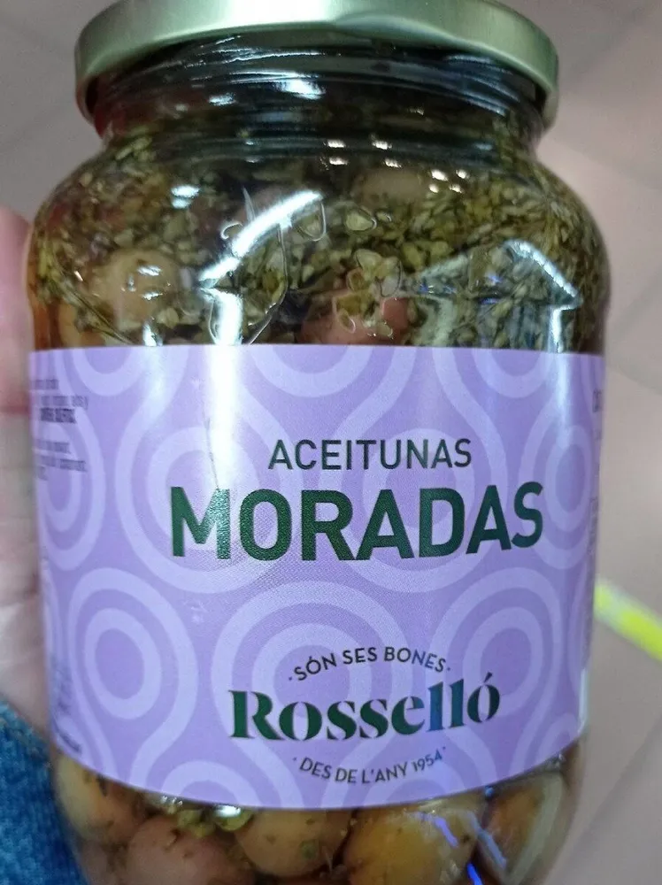 Aceitunas moradas