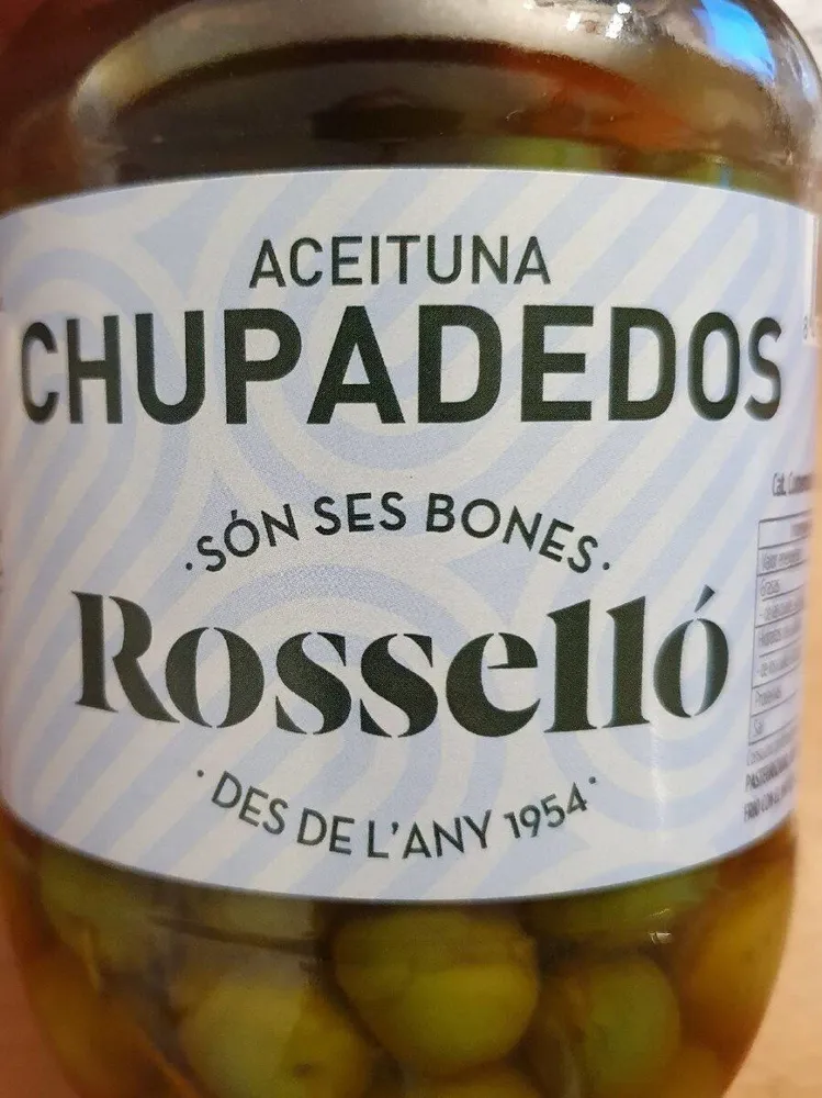 Aceituna Chupadedos