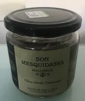 Aceituna verde partida