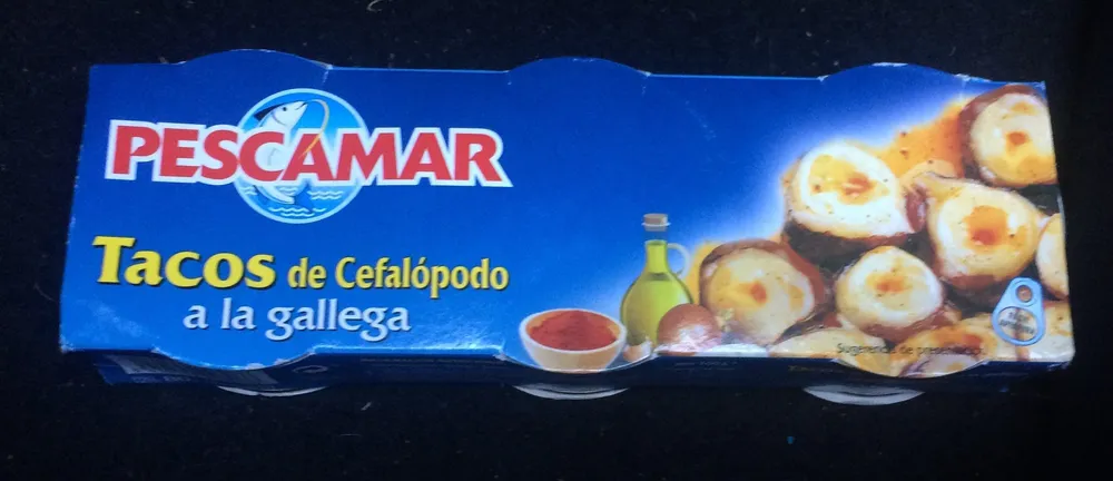 Tacos De Cefalópodos a la gallega