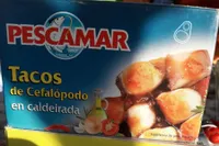 Tacos de cefalópodo en caldeirada