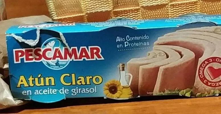 Atún claro en aceite de girasol