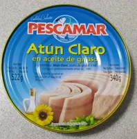 Atún Claro en aceite de girasol