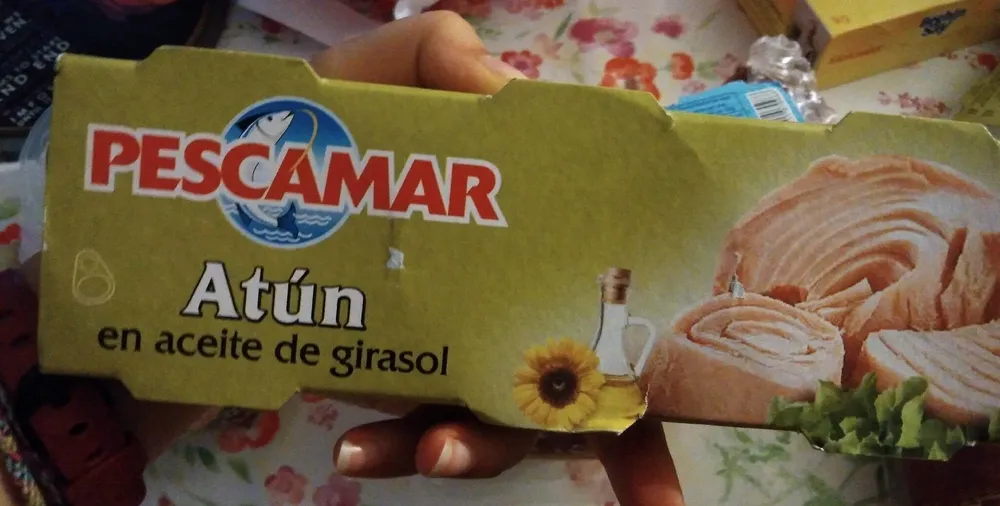 Atún en aceite de girasol