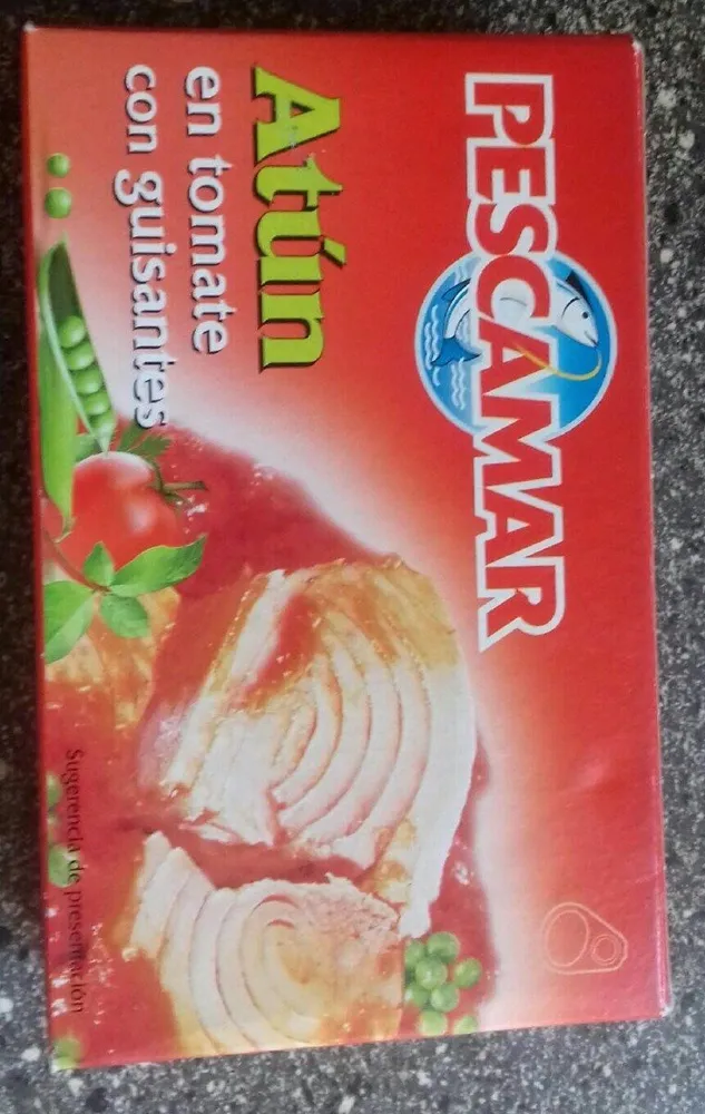 Thon à la tomate aux petits pois