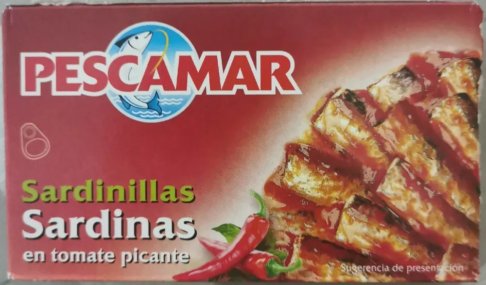Sardinillas en tomate picante