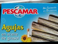Agujas en aceite de girasol