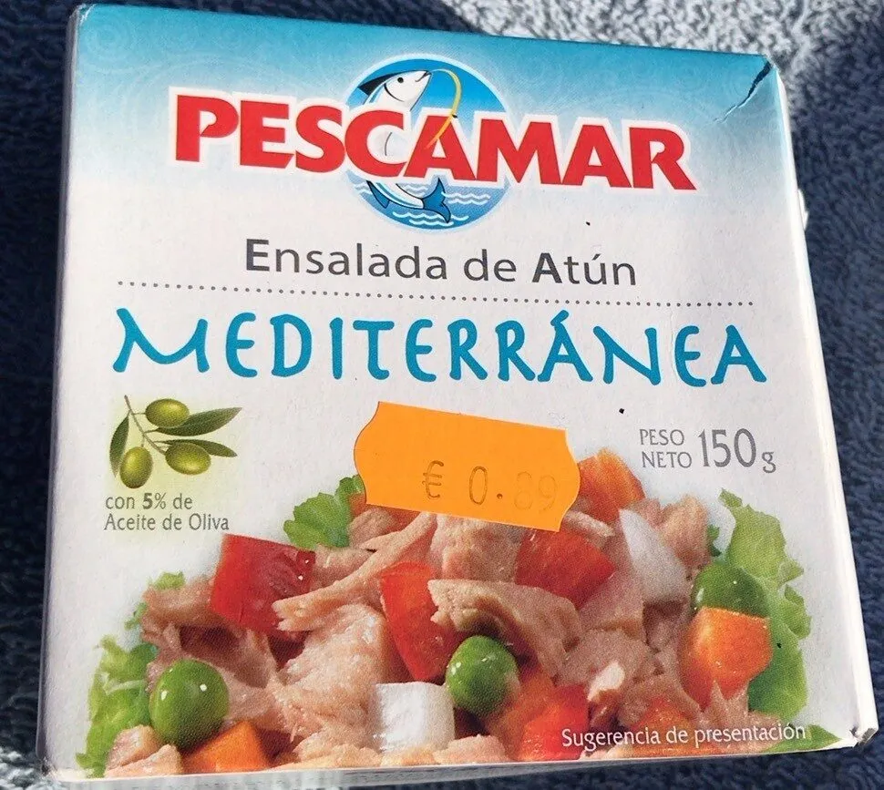 Ensalada de atun mediterraneo