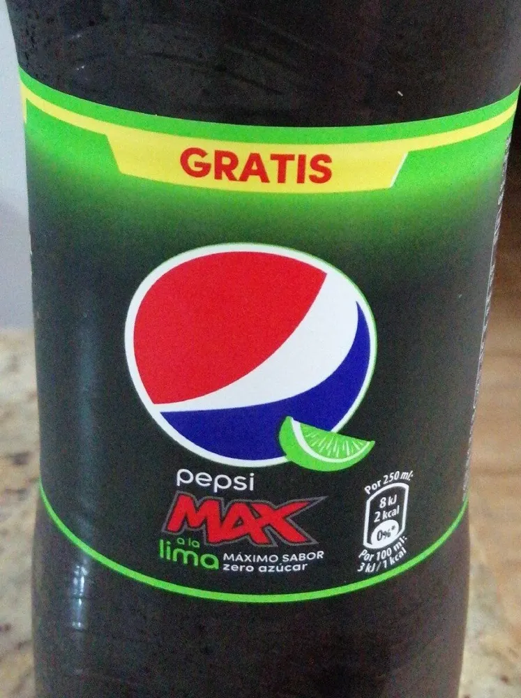 Pepsi Max a la lima