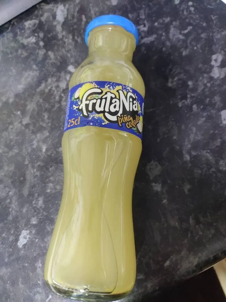 Bebida piña colada Frutania