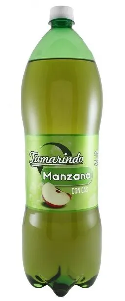 Manzana con gas