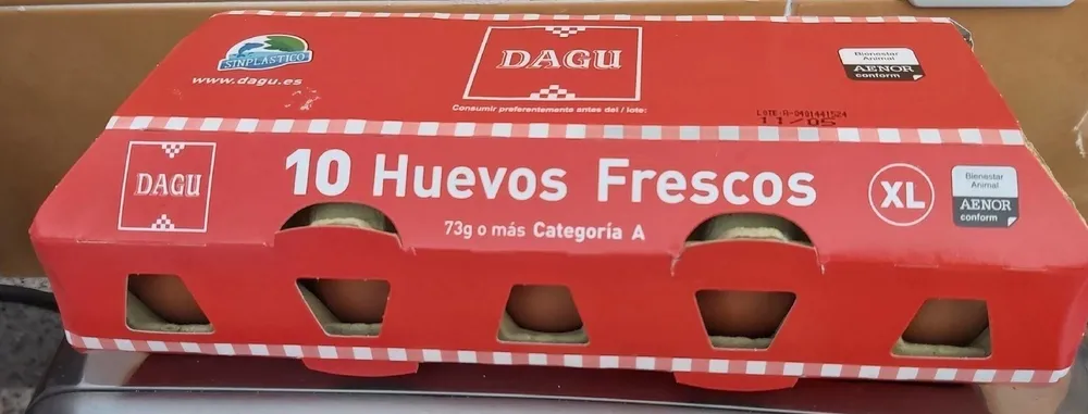 Huevos frescos