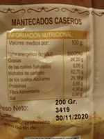 Mantecados caseros