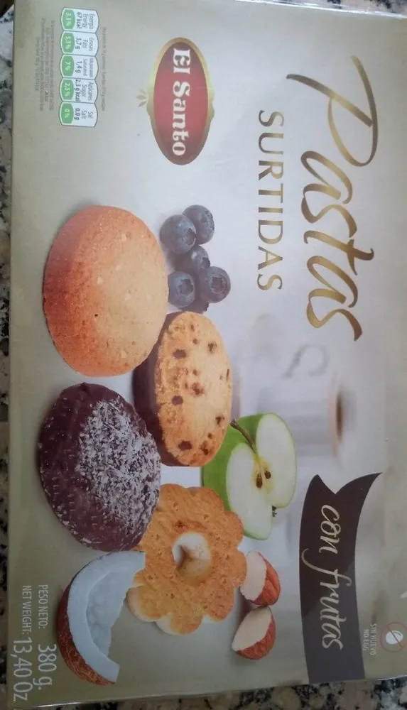 Pastas surtidas