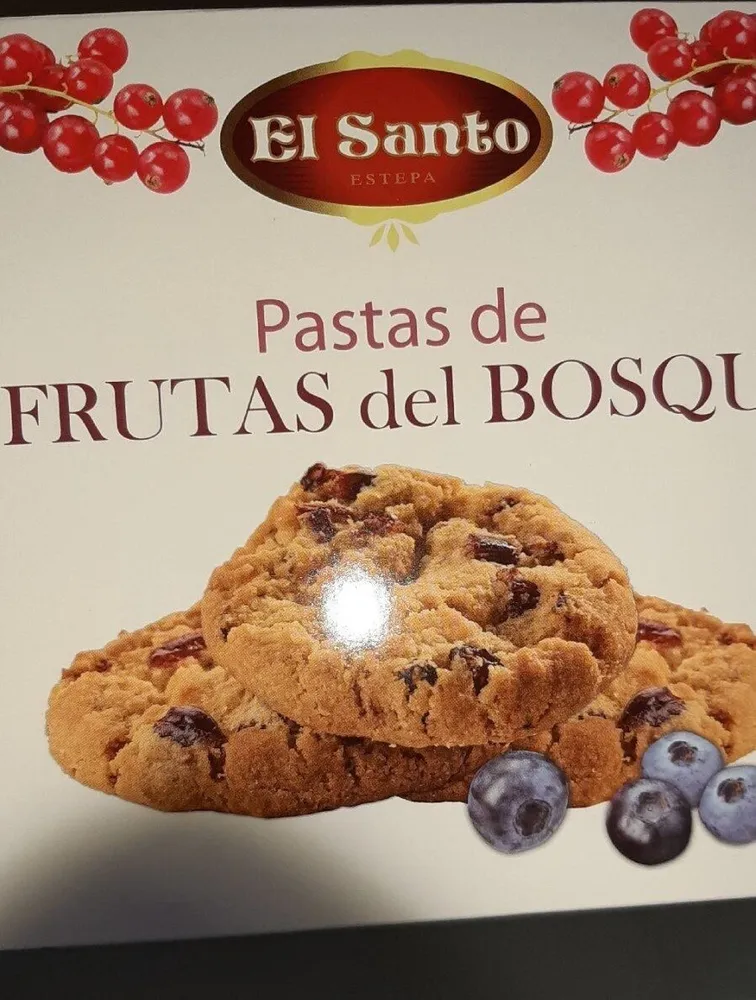 Pastas de frutas del bosque