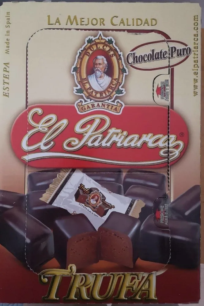 Trufa. Chocolate puro