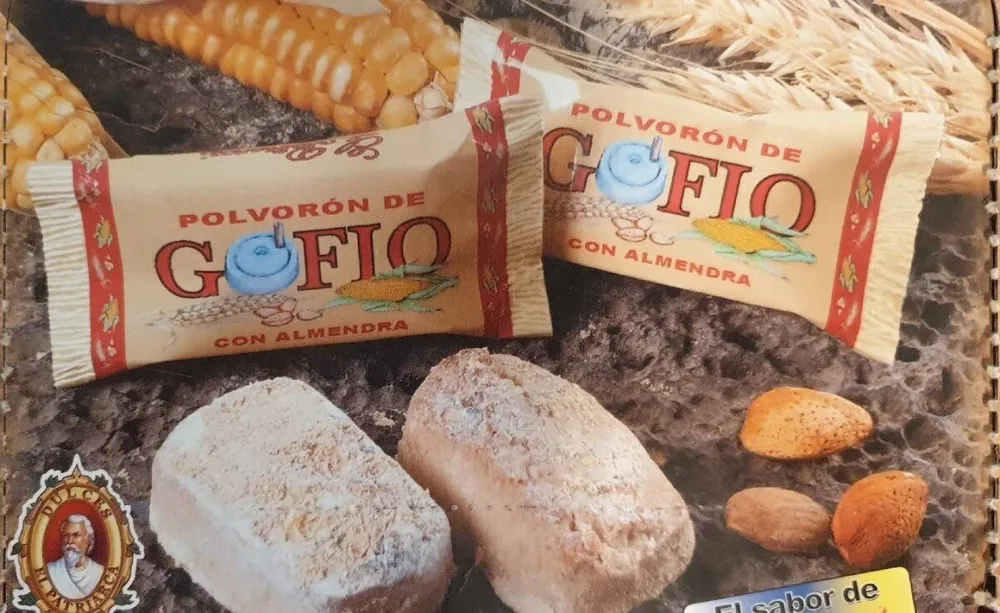 Polvorones de gofio