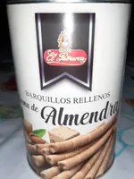 Barquillos rellenos