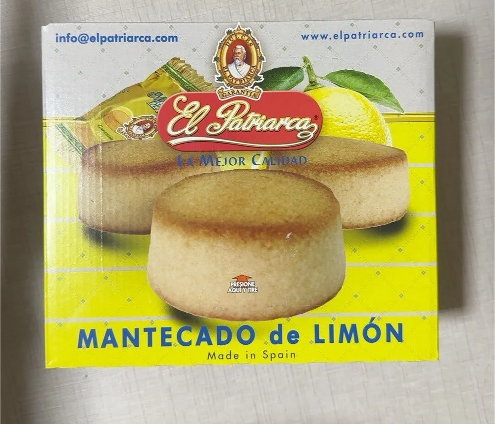 Mantecado de limon