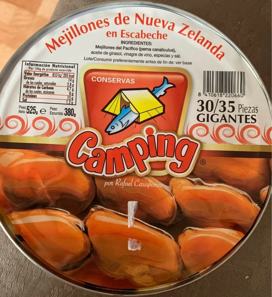 Mejillones de nueva zelanda