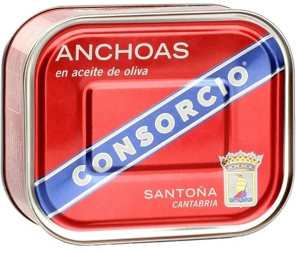 Anchoas en aceite de oliva