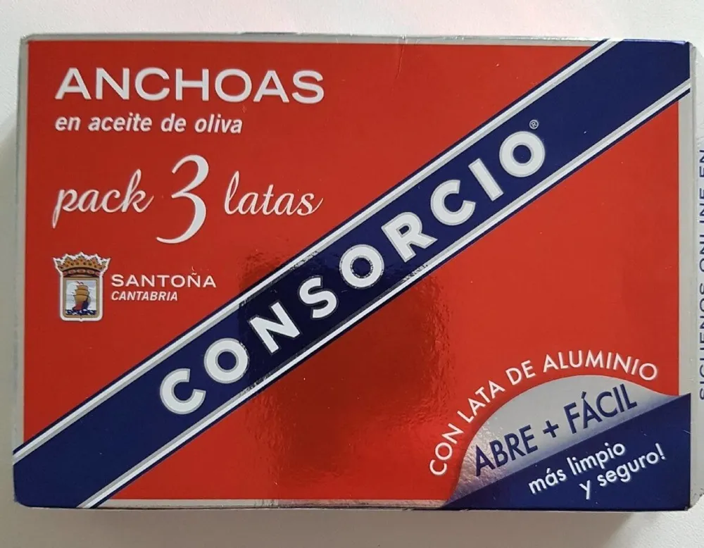 Anchoas en aceite de oliva