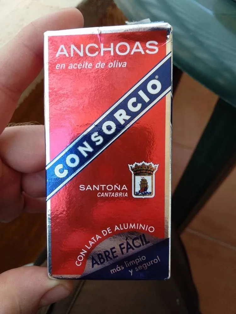 Anchoas en aceite de oliva