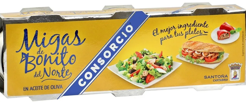 Migas de bonito del norte