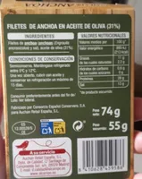 Filetes de Anchoas en Aceite de Oliva