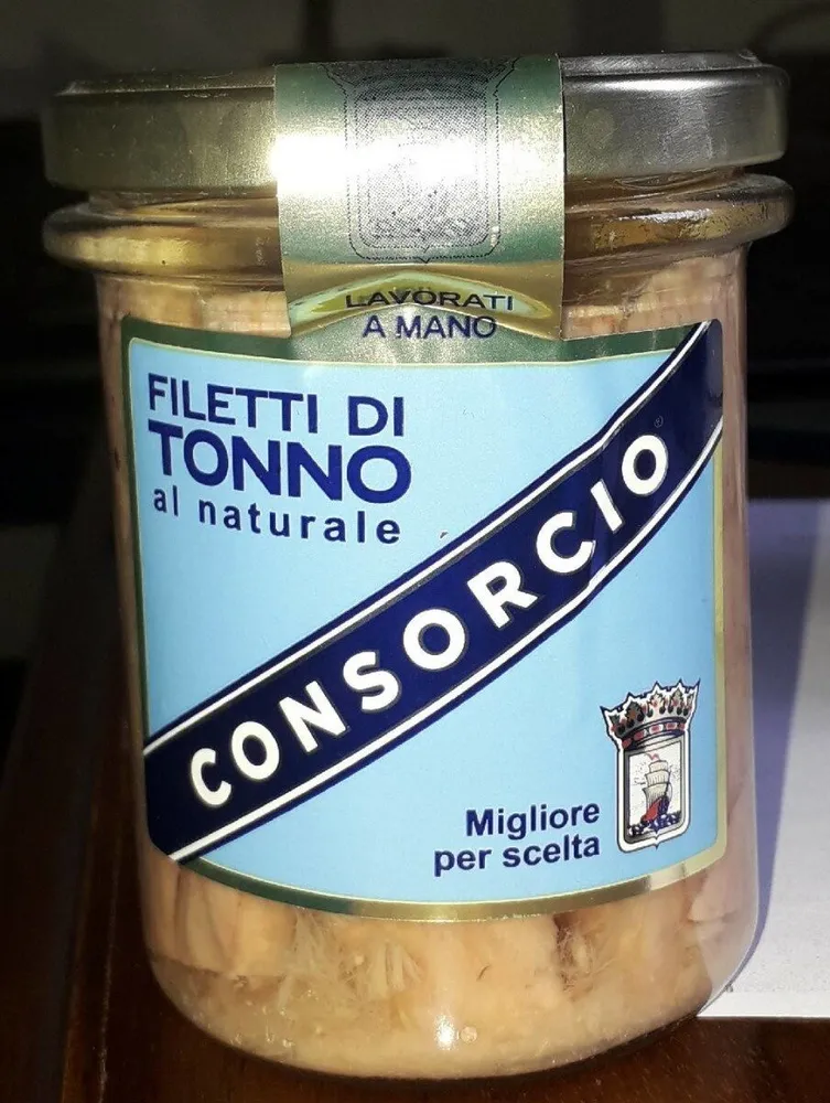 Filetti di tonno al naturale