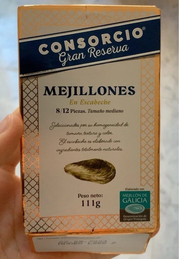 Mejillones en escabeche