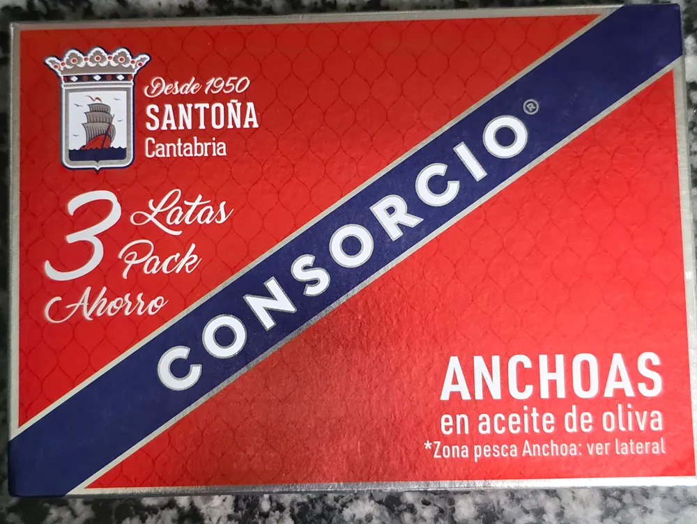 Anchoas en aceite de oliva