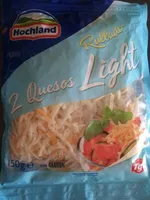 2 quesos rallado light
