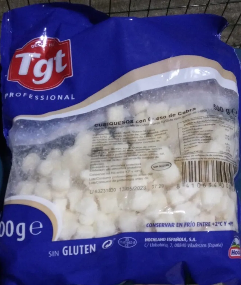 Dados queso cabra