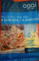 Queso rallado 4 quesos