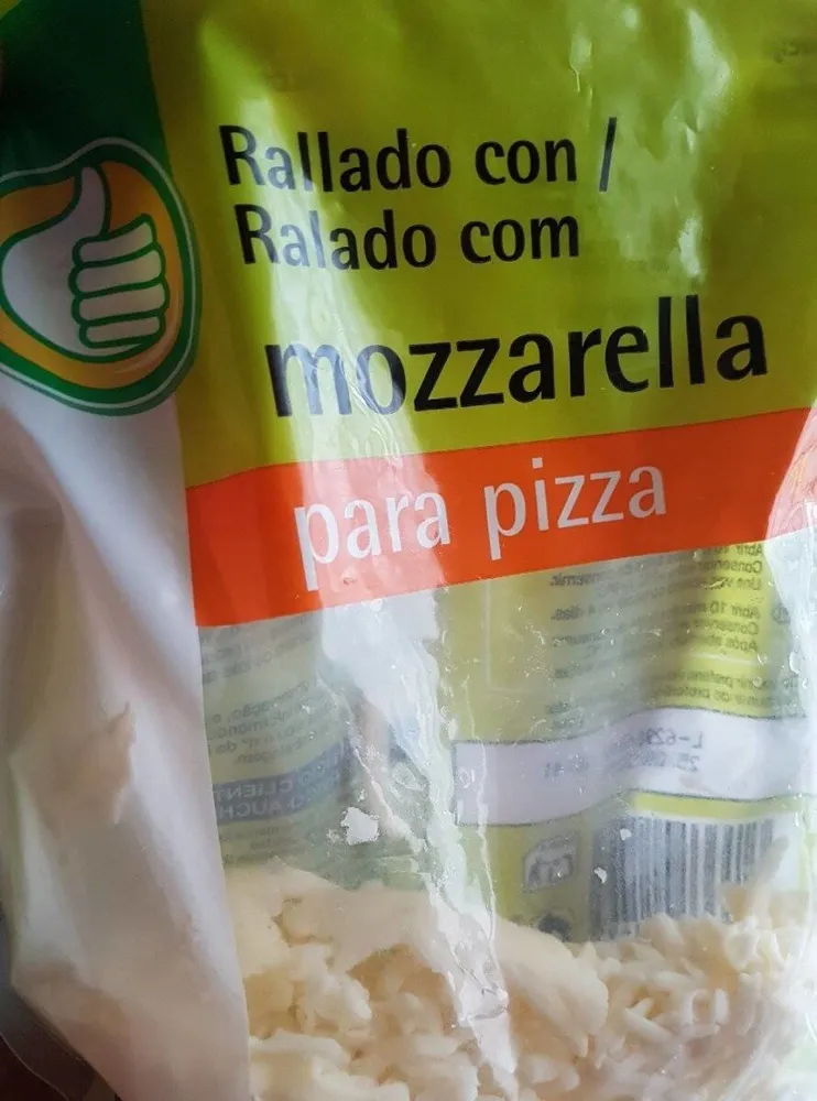 Mozzarella para pizza
