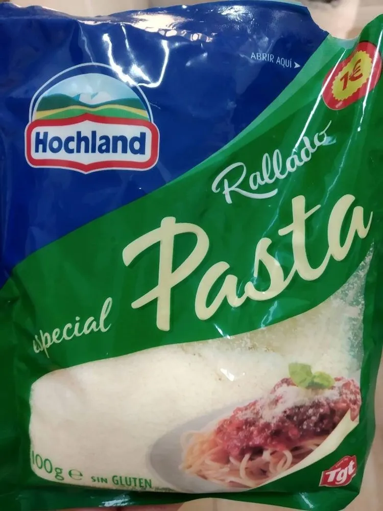 Queso Rallado especial Pasta