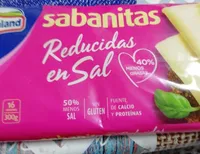 Sabanitas reducida sal