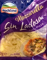 Mozzarella sin lactosa