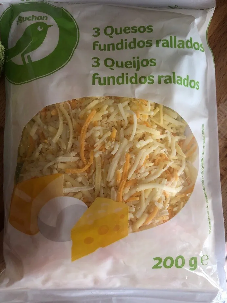 Tres quesos rallado