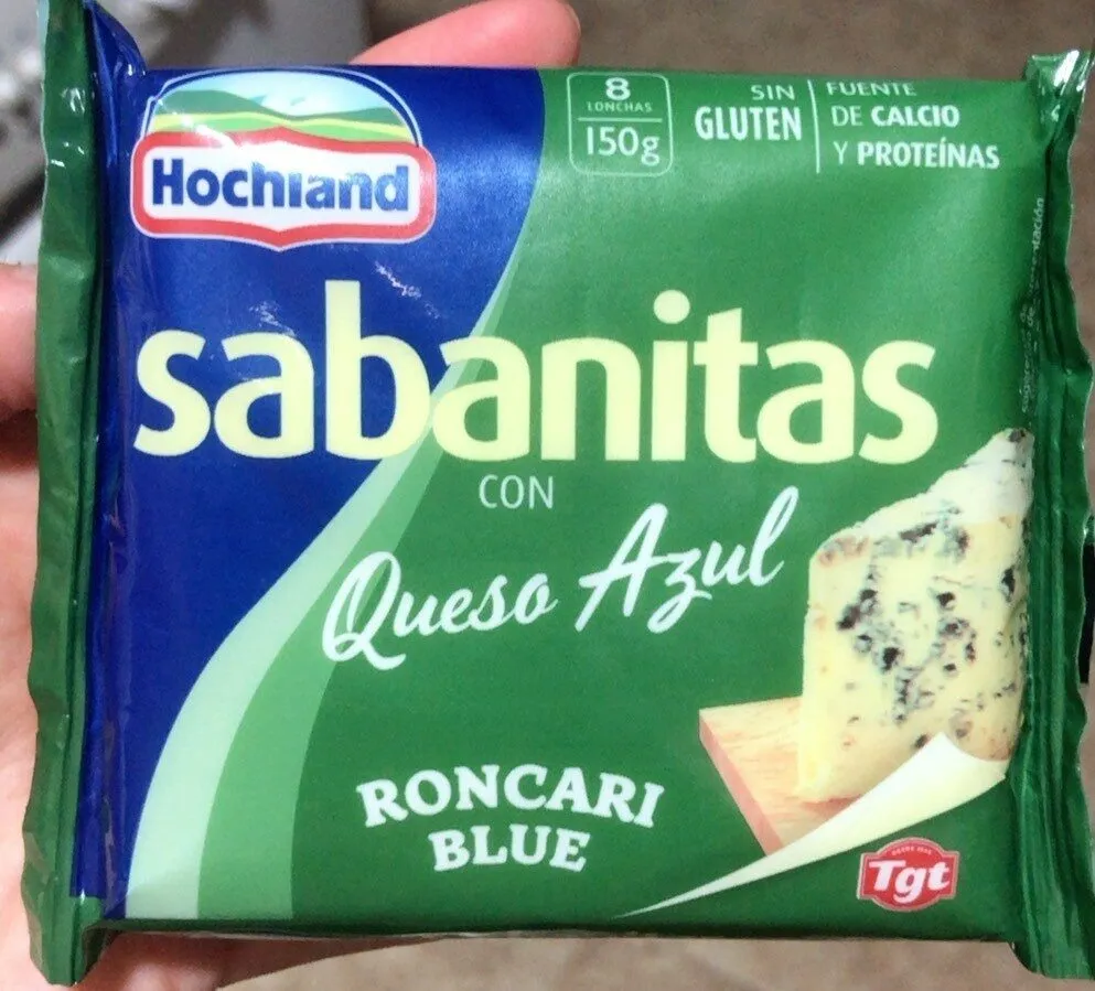 sabanitas con queso azul