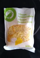 3 quesos fundidos rallados