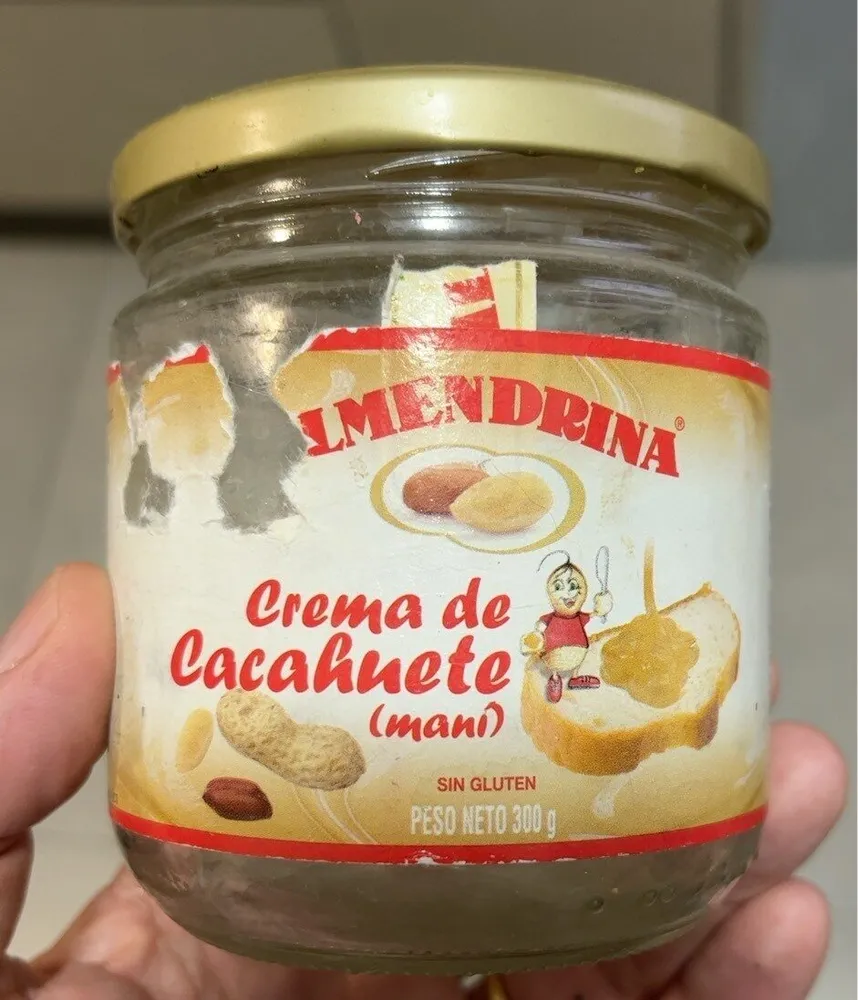 Crema de cacahuete
