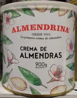 Crema de almendras