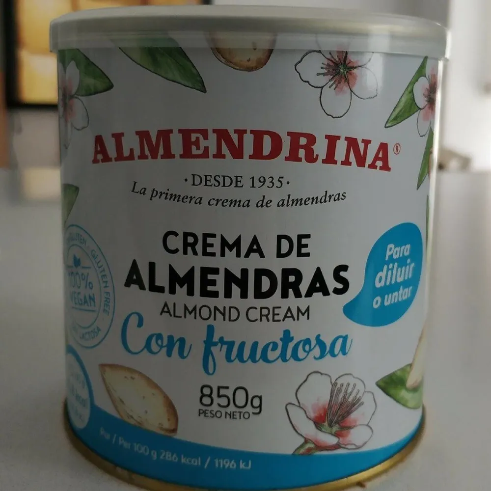 Crema de almendras