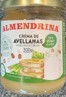 Crema de avellanas