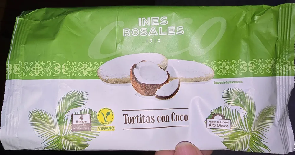 Tortitas con coco
