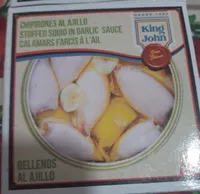 Chipirones rellenos al ajillo